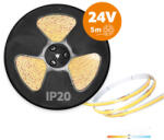 Kobi LED szalag TRAMO 320 COB 5m 4000K 24V IP20 Kobi Prémium, 5W, természetes fehér, 500lm, CRI≥90, szabályozható, KOBI-004618 (KOBI-004618)