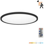 Kobi Mennyezeti lámpa LED NIVERA CIRCLE 12W 3CCT LX IP54 fekete Kobi Prémium, 1140lm, CRI≥80, KOBI-004103 (KOBI-004103)