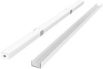 Ledline PRIME felületre szerelhető LED profil szett fehér - opál fedlappal, rögzítőkkel és végzárókkal, LED line, LL-203624 (LL-203624)