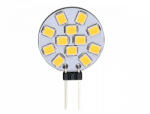 GMLedline G4 LED izzó, 12 V AC/DC, 2W, hideg fehér, 6000K, 140lm, CRI≥80, 12V, LED line, LL-243936 (LL-243936)