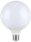 V-TAC LED izzó gömb alakú E27 PRO, 18w, 6500K, hideg fehér, 2000lm, 200°, fehér, CRI>80, V-TAC, 21125 (21125)
