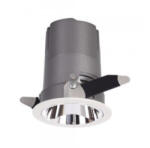 V-TAC Süllyeszthető LED COB mélysugárzó lámpa, 6w, 4000K, természetes fehér, 400lm, 0°-27°, CRI>95, V-TAC, 1480 (1480)