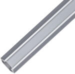 ELMARK Elm9012/2 Aluminium Profil Led Szalaghoz, Matt Takaróprofil, Felületre Szerelhető 1 M (99acc14)