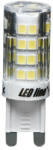 GMLedline G9 LED izzó, 4W, hideg fehér, 6000K, 350lm, CRI≥80, LED line, LL-245541 (LL-245541)