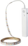 V-TAC Kültéri LED szalag mozgásérzékelős, 2, 4 w, 2700K, meleg fehér, 200 lm/m, 6V, 120°, IP65, V-TAC, 2573 (2573)