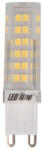 GMLedline G9 LED izzó, 6W, hideg fehér, 6000K, 550lm, CRI≥80, LED line, LL-245961 (LL-245961)