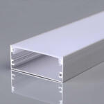 V-TAC VT-8206S Rögzítőkészlet Diffúzorral LED-Szalaghoz 2000X50X20mm Ezüst Test (23178)