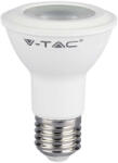 V-TAC LED izzó PAR PRO, 5, 8w, 4000K, természetes fehér, 425lm, E27, 40°, fehér, CRI>80, V-TAC, 21148 (21148)