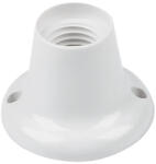 Elmark Foglalat E27, Fehér, Egyenes (99199)