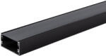 Optonica Alumínium profil LED szalaghoz 40*20mm, fekete/fekete fedő, Optonica, 5120 (5120)
