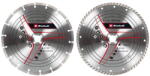 Einhell Set 2 discuri diamantate de taiere continua/segmentata EINHELL KWB, 230 x 22.2 x 2.6-3.3 mm, 8500 rpm, taiere uscata (49797605) Disc de taiere