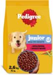 PEDIGREE Junior hrană uscată pentru câini cu carne de vită și legume, 2, 6 kg