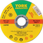 York 115x3x22.23 a30tbf lapos vágókorong t41 yrk2305150k