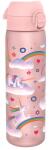 ION8 Slim Recyclon Vizes palack gyerekeknek (500ml, Unicorn Rainbows) (I8RF500PPUNIRAIN)