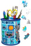 Ravensburger 3D пъзел Ravensburger от 54 части - Поставка за моливи Стич (11642)