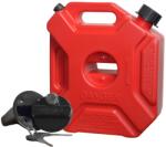 EMD4X4 Pachet Suport și Canistră de 5L, 30 x 12 x 15 cm, din plastic cu supapă de aerisire și furtun flexibil de turnare inclus, roșu, Emd4x4