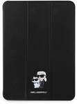 KARL LAGERFELD - Saffiano Mágneses Karl & Choupette (KLFC11RM24SAKCK) - iPad Air 11 (2024-2026) - Fekete tok
