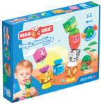 Geomag Magicube Blocks Stacking Szafari 16 db-os mágneses építőjáték készlet (GMG00310) (310)