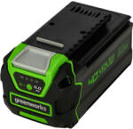 GreenWorks Akkumulátor Greenworks G40B5 40v 5 ah litium ionos új házzal (2927207-GW)