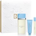 Dolce&Gabbana Light Blue EDT Trio Gift Set ajándékszett hölgyeknek