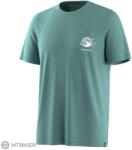 Smartwool Merino Hemp Blend Peak Pints Short Sleeve Graphic póló, dusty teal (XL)