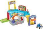 VTech Set Atelier Auto cu Masinuta Vtech Tut Tut Baby Flitzer Sunete si Cantece in Limba Germana Varsta 1 - 5 Ani Multicolor (80-583204)