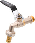 ERMETIQ SCW617N sárgaréz golyós kerticsap 3/4" FAGYMENTES, ER-RA34 (ER-RA34)