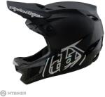 Troy Lee Designs D4 Carbon sisak, stealth black (XL (60-61 cm))