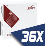 INFIBRA szalvéta 33x33cm fehér 2 rétegű 50 lap/csomag (36 csomag) (I0101-KARTON)