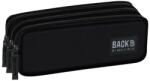 DERFORM Penar etui cu 3 fermoare Derform BackUP 7 - G56, Negru (PB7G56) Penar