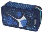 Herlitz Penar echipat 31 piese, 3 compartimente, motiv deep ocean (50043415) Penar