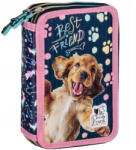DERFORM Penar echipat cu 2 fermoare Derform Cleo&Frank PWDCF44, Motiv Best friend (Dog) (PWDCF44) Penar