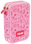 MILAN Penar echipat cu 2 fermoare Milan 081264FLCP, Motiv Kiss (Pink) (081264FLCP) Penar