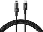 Baseus GEM adatkábel (USB - lightning, 20W, PD gyorstöltő, cipőfűző, 200cm), fekete