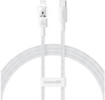 Baseus GEM adatkábel (USB - lightning, 20W, PD gyorstöltő, cipőfűző, 200cm), fehér