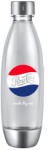 SodaStream BO FUSE 1l Pepsi palack, metál