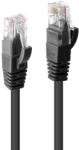 Lindy Cabluri retea Cablu Lindy 1m Cat. 6 U/UTP Black (48077)