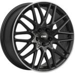 CMS C25 7x17 4x100 Et45 67.2r Diamond Rim Black Gloss Kba-51785 M+s