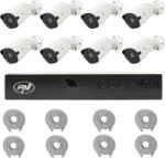 PNI Pachet supraveghere video NVR POE PNI House IP716J 8 camere PNI IP818J 8MP si 8 cabluri UTP CAT6 20 metri incluse (pni-ip716-8i8)