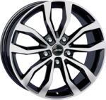 AUTEC 7, 5X17 AUTEC UTECA 5/120 ET47 CH65, 1 - Gloss Black / Polished
