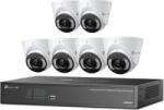 TP-Link Kit supraveghere video exterior TP-Link VIGI NK8MP-T6425-2T, 6 camere VIGI 4MP Full-Color Turret IPC + NVR, 2.8mm, IP67, 2 TB HDD (VIGI NK8MP-T6425-2T) - cel