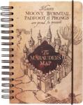 Erik Caiet Erik Movies: Harry Potter - The Marauder's Map, cu o spirală , format A5 (CTFBA50034)