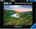 Ravensburger Puzzle Ravensburger din 1000 piese - Lacul de munte din Allgäu (12001768) Puzzle