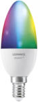 Ledvance Smart bec - SMART+, 4.9W, E14, B40, RGB, dimmer (4058075485570)
