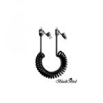 BlackBird Extreme 4in1 USB-A/USB-C/Lightning kábel 50-200cm fekete (BH1683) (BH1683)