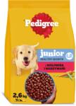 PEDIGREE PEDIGREE Junior száraz kutyaeledel marhahússal és zöldségekkel, 2, 6 kg