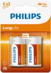 Philips R14L2B/10 LongLife C 2 buborékfólia (R14L2B/10)