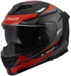LS2 FF818 Storm III Komai zárt motoros bukósisak fekete-piros