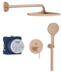 GROHE Essence falsík alatti zuhanyrendszer Mono 310 fejzuhannyal, Brushed Warm Sunset (GR-25287DL0)