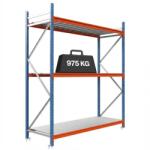 AR Racking Nagy fesztávú polc fém polclapokkal